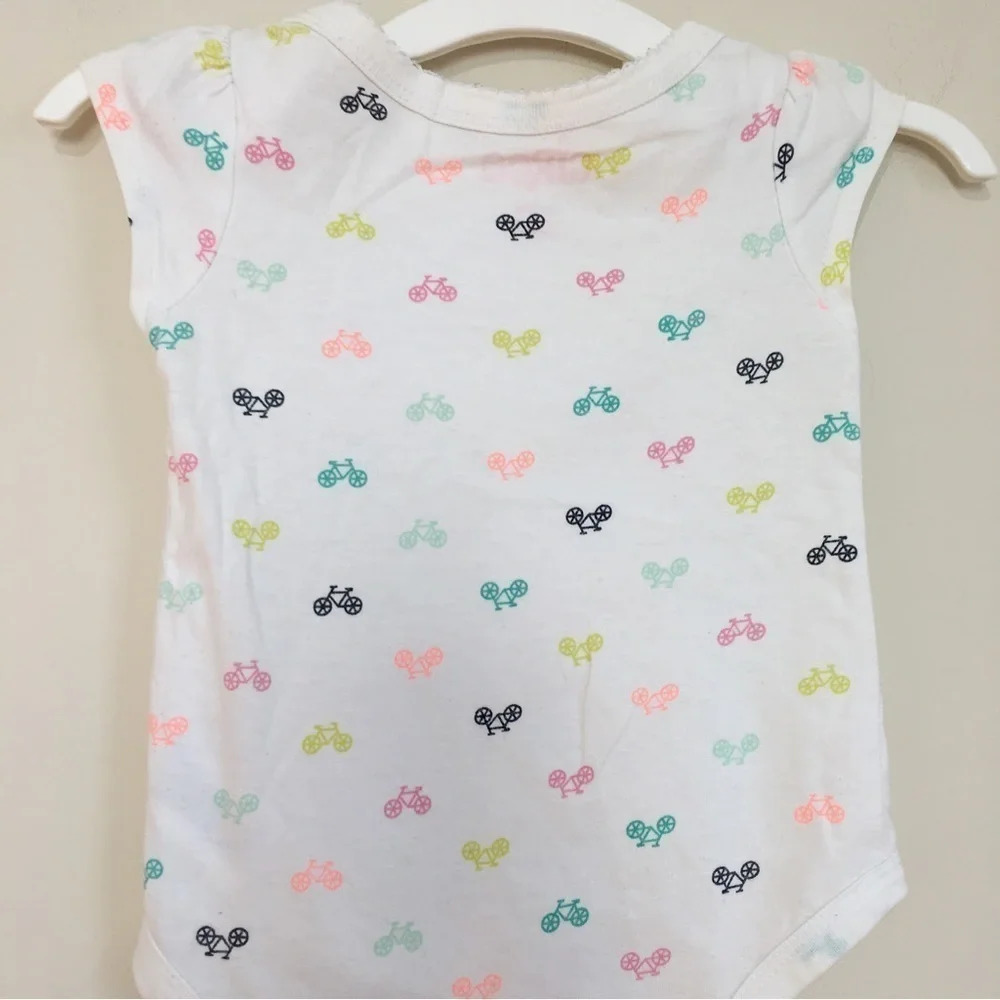Circo baby boy white short sleeve cotton overalls bodysuits